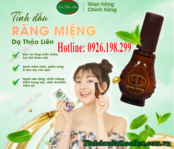 Tinh dầu răng miệng Dạ Thảo Liên