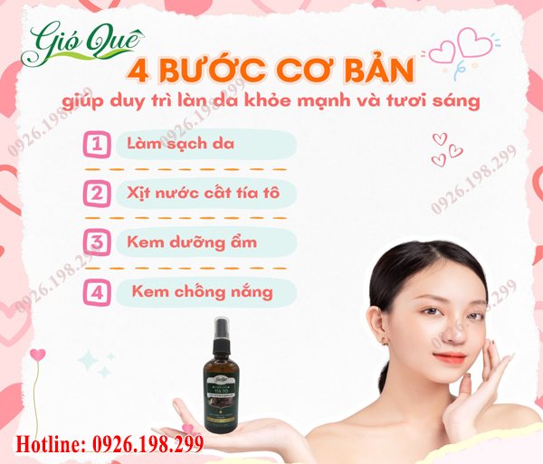 nước cất tía tô Gió Quê