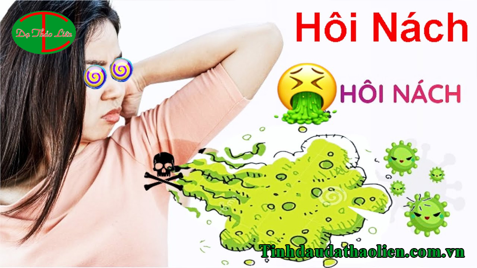 Cách trị hôi nách tại nhà